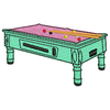 Pool Table 12598