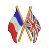 UK & France Flags 13455