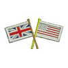 UK & USA Flag 12790