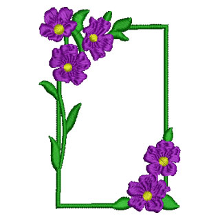 Flower Frame 12720